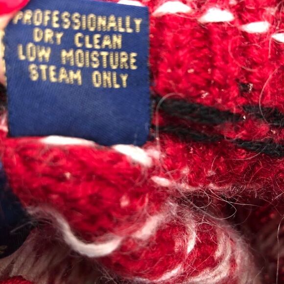 Vintage Chelsea Cambell for Charter Club Wool Mohair Heavy Sweater Women's M - Picture 6 of 13